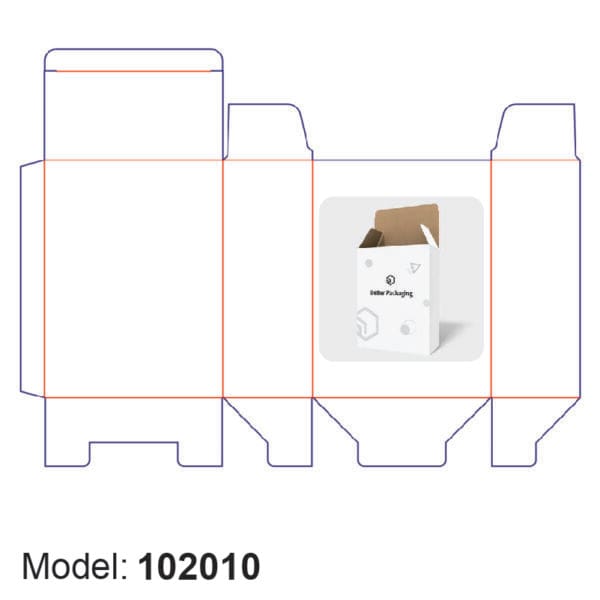 Packaging Box (Tuck End + Snap Lock Bottom) - Image 2