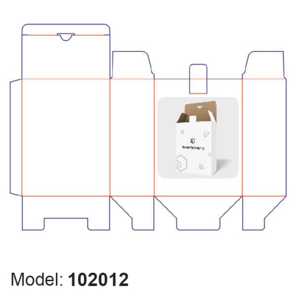 Packaging Box (Tuck End + Snap Lock Bottom) - Image 3