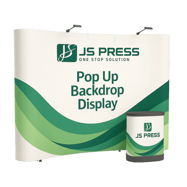Pop Up Backdrop Display