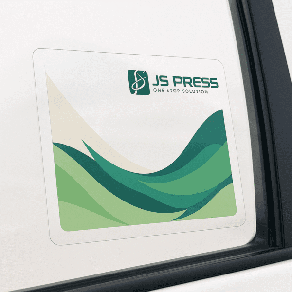 Static Cling Window Sticker (Car Decal)